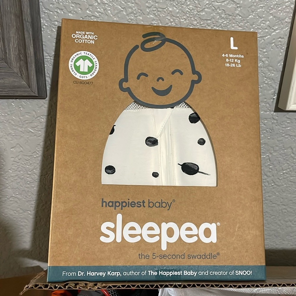 Happiest Baby Sleepea Sack Swaddle - Large